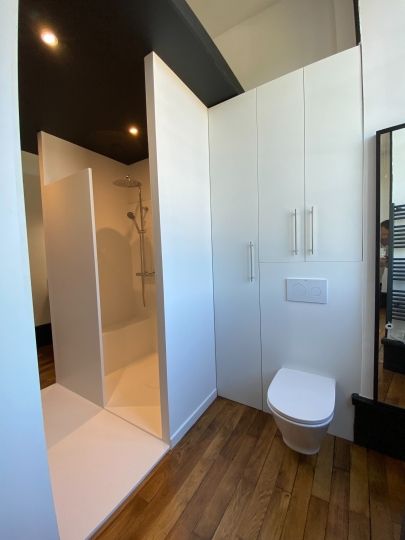 Installation d'un chauffe-eau, d'un wc avec sani broyeur - Ardèche