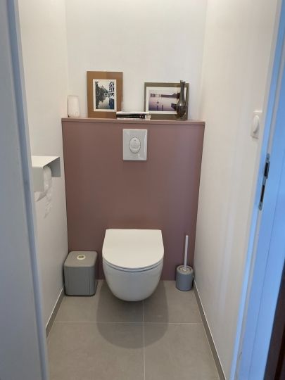 Remplacement d'un wc posé par un WC suspendu - Ardèche