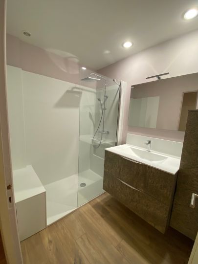 Rénovation complète d'une salle de bains - Ardèche
